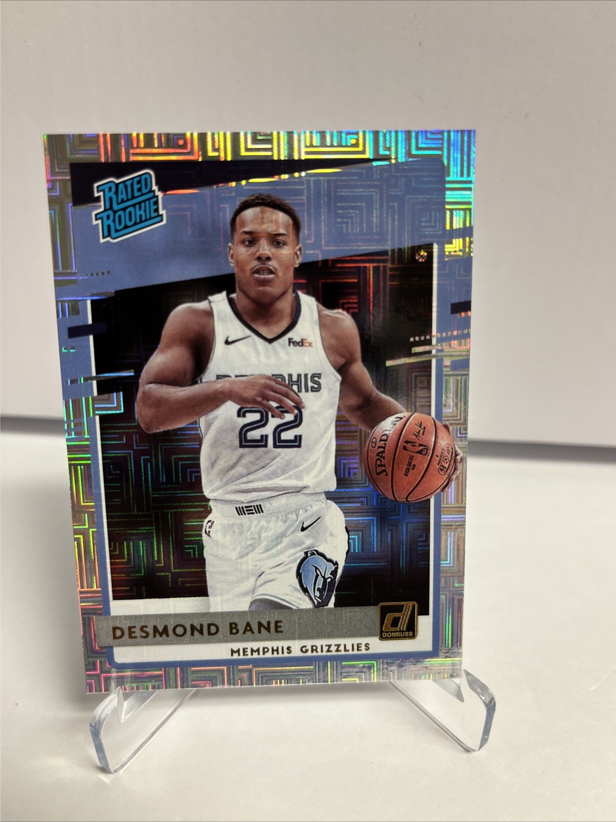 2020-21 Panini Donruss - Rated Rookies Desmond Bane #240 Choice (RC)