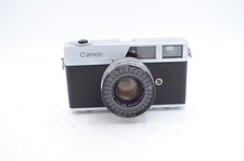 Canon Canonet QL19 Camera with SE 45mm f/1.9 Lens - PARTS/REPAIR 