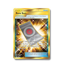 Carte Pokémon Française - Rune Sort Gold 235/214 - Tonnerre Perdu