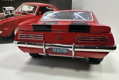 HPD/GMP 1/18 Scale 1969 CHEVY CAMARO “HOLESHOT” RED VERSION | eBay