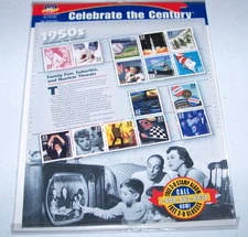 Celebrate the Century 1950s - Stamps Scott's #3187 Pane of 15, 33c - USPS Sealed