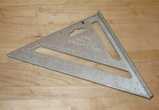 Craftsman 7" Aluminum Framing Rafter Construction Speed Square - 39600