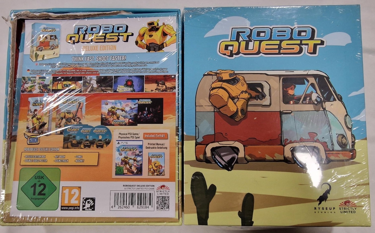 Roboquest Deluxe Edition PS5 NEW/Damaged outer box