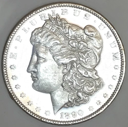 1890 MORGAN DOLLAR! MS+++! DMPL! SUPER DEEP GLASSY MIRRORS! STUNNING! NR #S1103