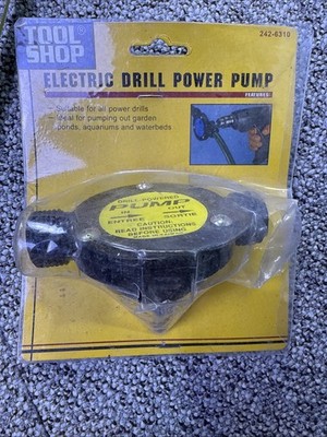 Portable Pump Tool Shop Electric Drill Power Pump Pumping Out Ponds Aquariums