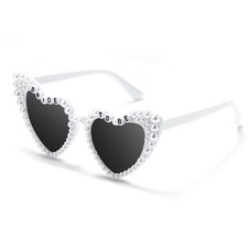Etercycle Heart Sunglasses, Bride to Be Gifts Bachelorette Party Bride Sungla...
