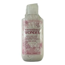 Bath Body Works Winterberry Wonder 24hrs Moisture Body Lotion-8 oz New/Other