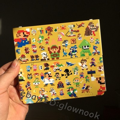 Nintendo series console parts Kisekae #067 Shell Plates 8 Bit Mario Maker Cover
