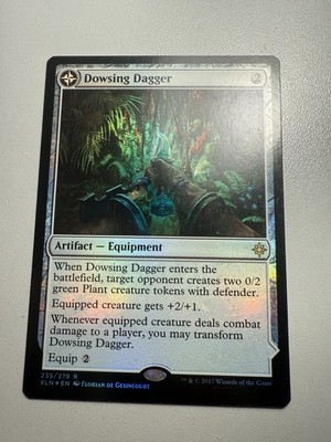 MTG Magic the Gathering Dowsing Dagger Card 235/279 Foil