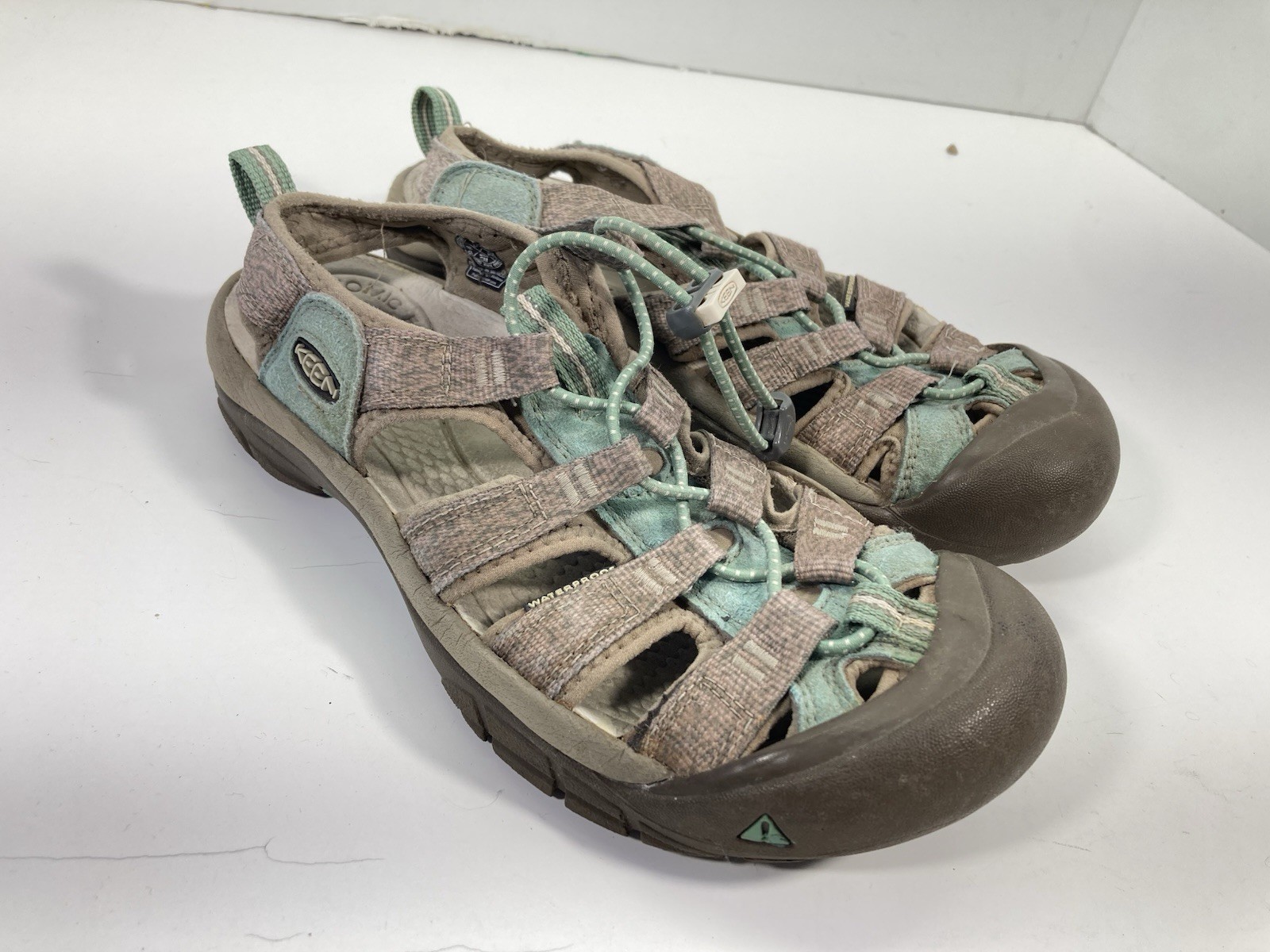 Keen Newport H2 sandalo sportivo donna taglia 7 5 verde acqua impermeabile 1016290