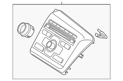 Genuine Honda Radio Module Interface 39170-TR2-A21