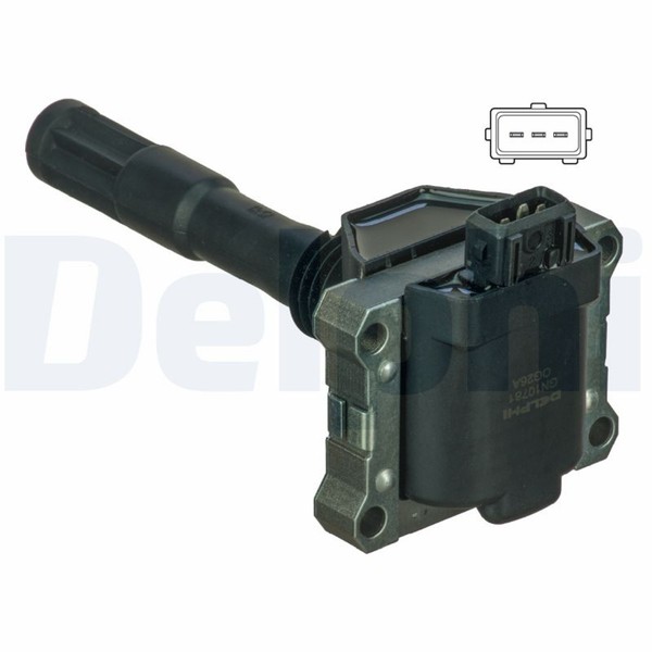 ZüNdspule Delphi GN10781-12B1 FüR 147 Gtv 164 Alfa 156 Lancia Spider Thesis 166-image