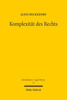 KomplexitäT Des Rechts | Eine Quantitative Untersuchung Der Struktur Des Rechts