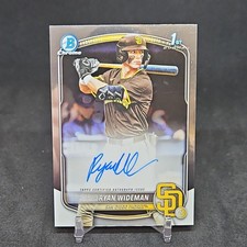 2025 Bowman Draft - Ryan Wideman - 1st Base Auto - San Diego Padres 