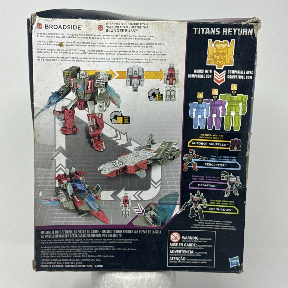 Transformers Generations Titans Return Voyager Class Broadside and Blunderbuss - Image 4 of 4