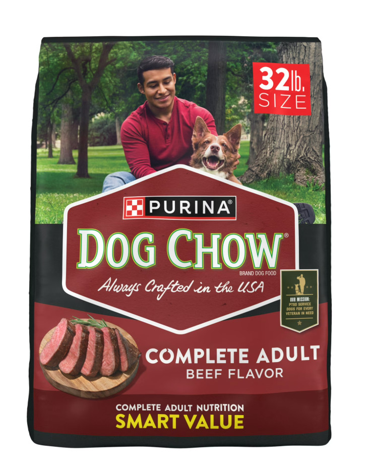 For Adult Dogs, Kibble Beef Flavor