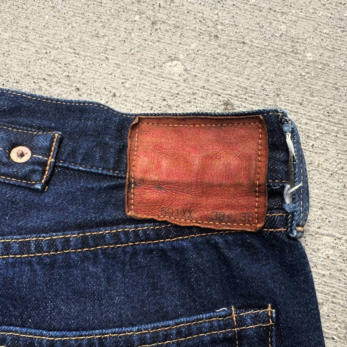 Levi's 501XX デニムジーンズ W38 L34　1937 Levi's 501XX 1937 Model Jeans Men's W34 L29 Dark Indigo Denim