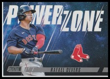 2022 Stadium Club Rafael Devers Power Zone Boston Red Sox
