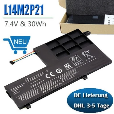 L14M2P21 Akku für Lenovo IdeaPad 320S-14IKB 330S-14AST 330S-15AST L14L2P21 7.4V - Bild 1 von 4