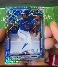 VICTOR ARIAS 2026 BOWMAN CHROME 1ST HTA CHOICE AUTO #/150