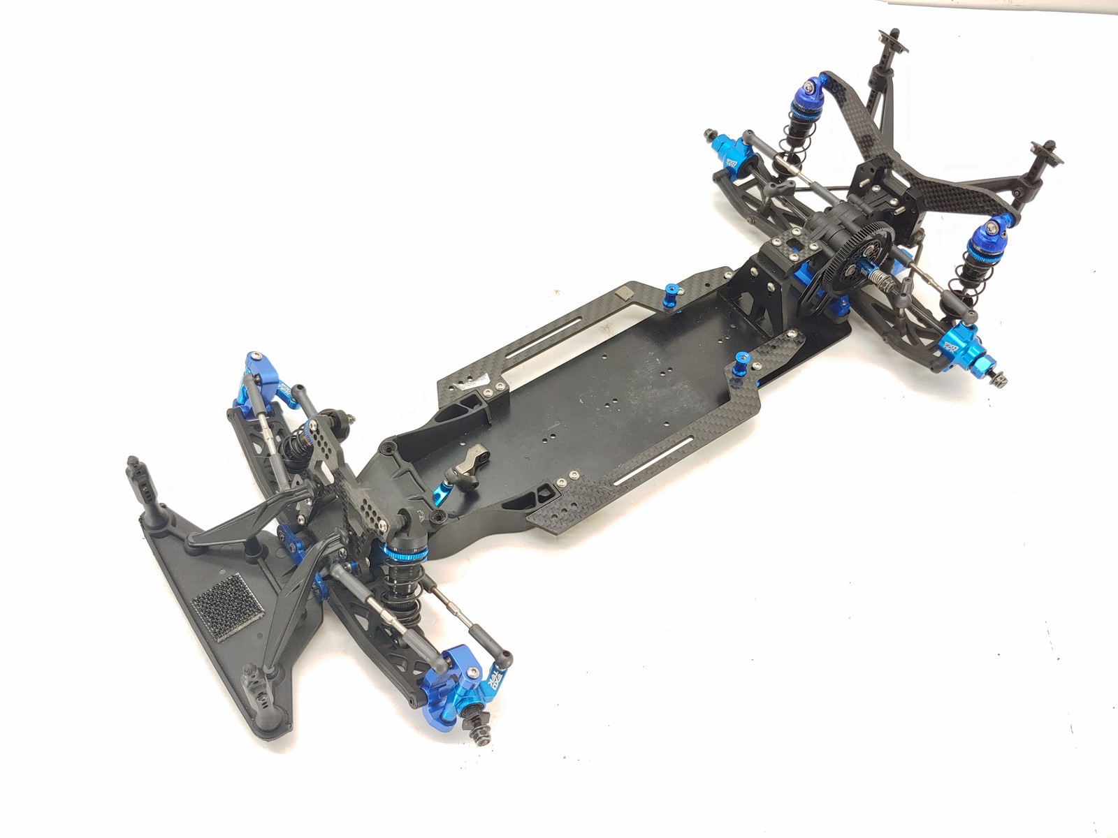 SUPER UPGRADED CARBON FIBER / EXOTEK TEAM ASSOCIATED DR10M MID-MOTOR DRAG ROLLER