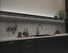 Dust Grey Glitter Laminate Worktop, Splashback & Upstands Available in 3m or 4m 