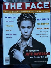 The Face Magazine July 1993 Paul Weller Mary J Blige Johnny Depp 1990s Fashion