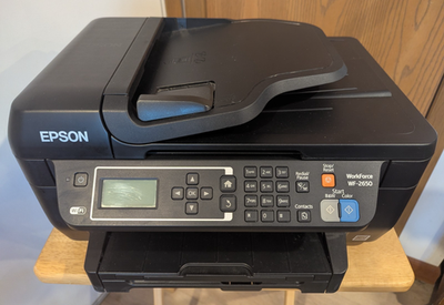 #ad Epson Workforce WF2650 Wireless Printer Scanner Fax Machine In Box Black $35.00