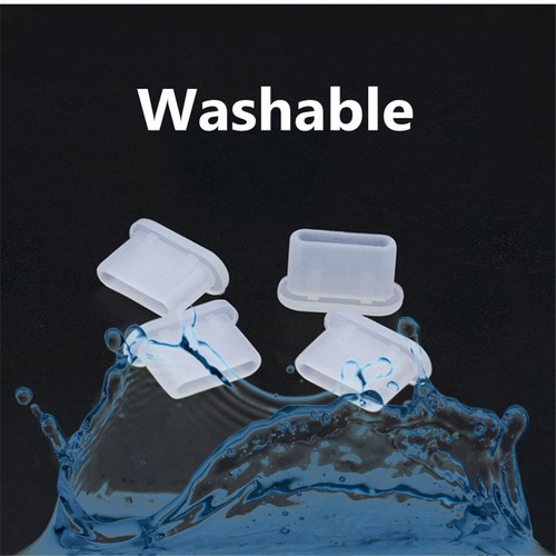 Plug Dustproof Cover Type C Charger Port For Samsung Galaxy S22 Huawei Xiaomi - Zdjęcie 9 z 14