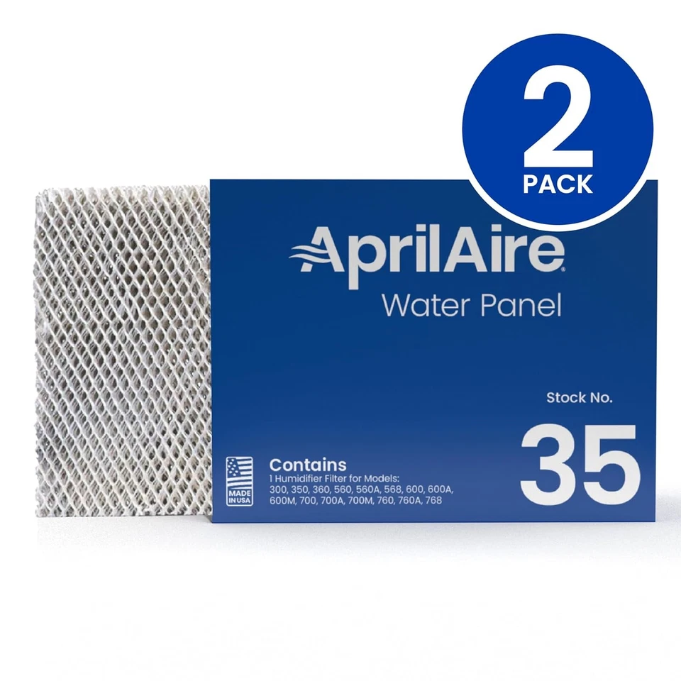 Aprilaire 35 Water Panel Filter 2 Pack for 600 700 760 560 Whole House Humidifie - Image 2 of 4