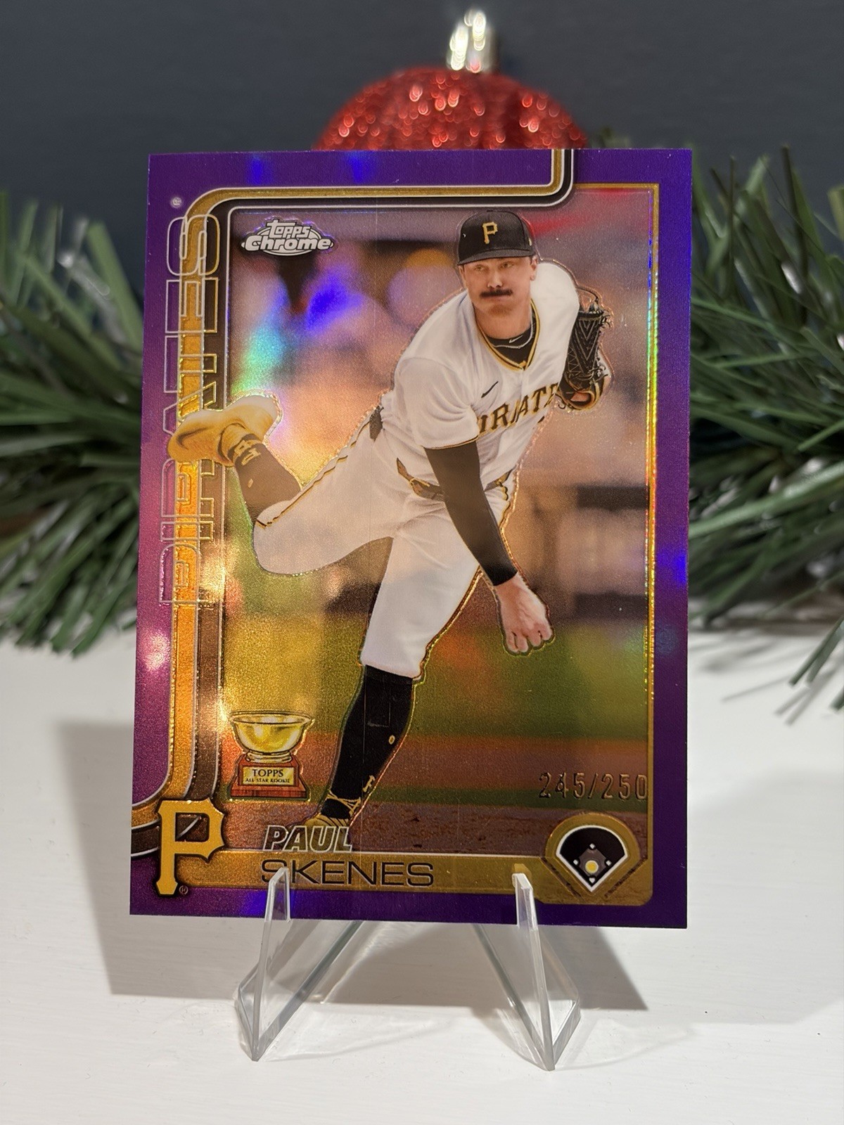2025 Topps Chrome - Paul Skenes #300 Purple Refractor /250