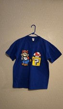 Nintendo Super Mario Bros Tanooki Large Vintage T shirt