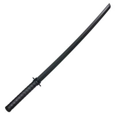 Polypropylene Wooden Style Practice Black Sword (33'')