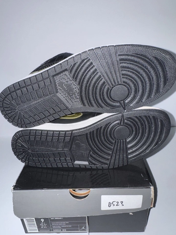 DS OG BOX Jordan 1 Retro Barons Away 2008 Talla 9 Nuevo 325514-012 Foto 4 de 4