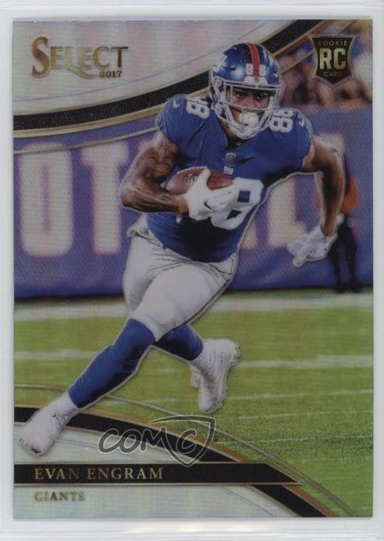 2017 Panini Select Field Level Silver Prizm Evan Engram #255 w5p