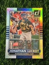 Jonathan Lucroy 2015 Donruss Stat Line Career #116 Milwaukee Brewers /53
