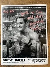 Drew Smith Autographed Head Shot