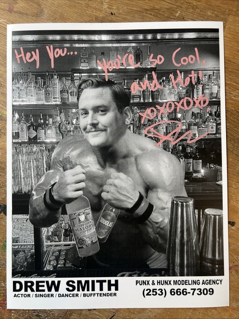 Drew Smith Autographed Head Shot