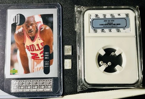 3.38 Grams .999 Fine Silver. 2g Valcambi Silver Bars + 1g Silver Shot + 6 Grains