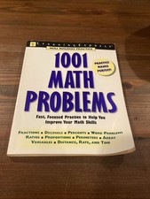 1001 Math Problems by Learning Express Editor...