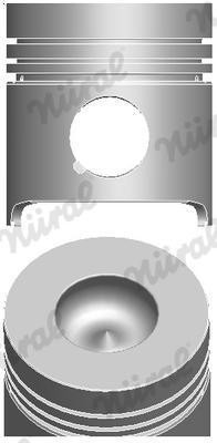 Pistone NURAL 87-781900-10 per FIAT TL 3.6 1998-2004