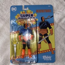 DC Super Powers Deathstroke 5 Action Figure Retro McFarlane Off card