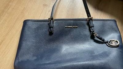 Michael Kors Tasche in  Navy und Gold -Original, OVP 179 