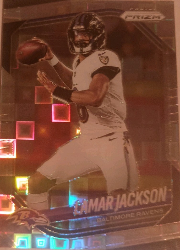 2025 Panini Prizm Lamar Jackson #78 Pandora 376/400