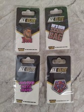 (4) AEW ALL ELITE WRESTLING PINS MJF DEVIL/SCUMBAG JAMIE HAYTER DARK ORDER