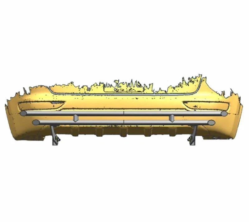 Protector de parachoques trasero Black Horse doble capa SS apto para Mercedes-Benz ML450 2010-2011 Foto 3 de 4