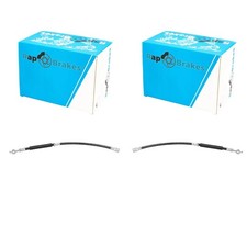 2X RAP BRAKES BREMSSCHLAUCH VORNE LINKS+RECHTS passend für FORD MONDEO