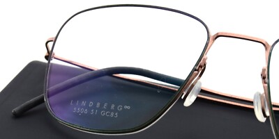 LINDBERG Brille 5506 51-17 T850 140 TT Thintanium PU12 Minimal High Tech Denmark
