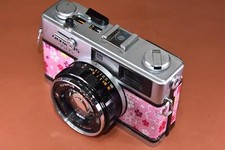 Remake camera OLYMPUS 35 DC Malt replaced OLYMPUS F.Zuiko 40/1.7 lens installed