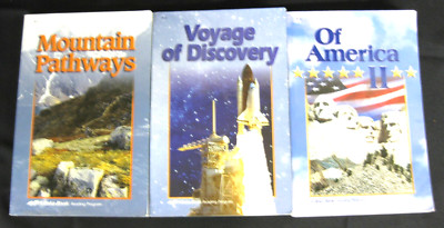 Abeka book Reading Program 6th grade Student readers homeschooling lot of 3